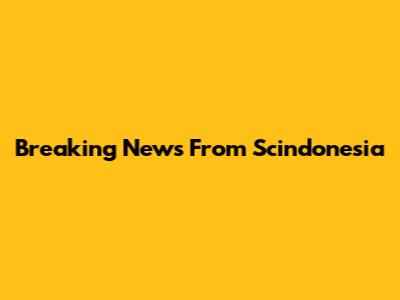 Breaking News From Scindonesia