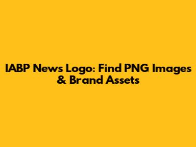 IABP News Logo: Find PNG Images & Brand Assets