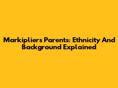 Markiplier's Parents: Ethnicity And Background Explained
