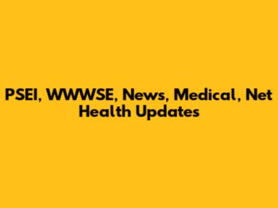 PSEI, WWWSE, News, Medical, Net Health Updates
